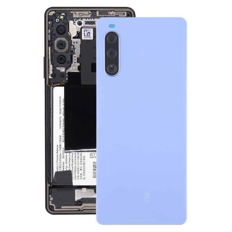 Sony Xperia 10 IV Replacement Purple Battery Back Cover