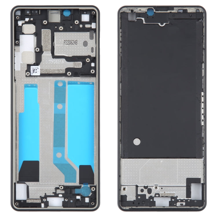 Middle Frame Bezel Plate for Sony Xperia 10 IV - Black
