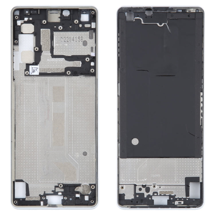 Original Middle Frame Bezel Plate for Sony Xperia 10 IV - White