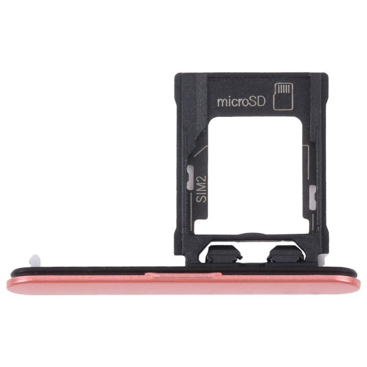Sony Xperia XZ1 Compact Orange SIM Card Tray + Micro SD Card Tray - Original Parts