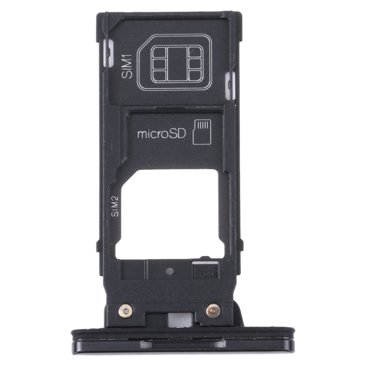 Sony Xperia XZ2 Premium Original SIM + Micro SD Card Tray (Black)