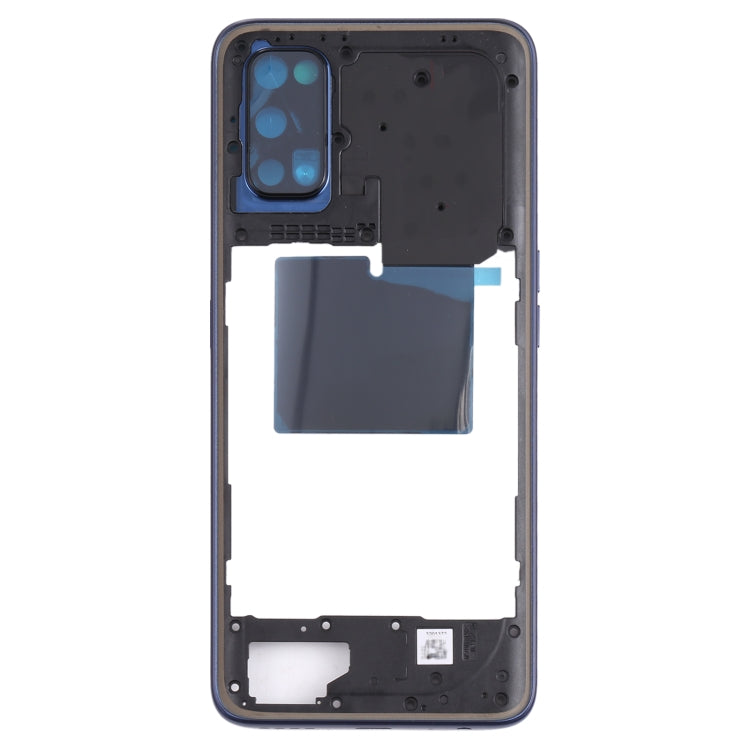 Middle Frame Bezel Plate for OPPO Realme 7 Pro (Blue)