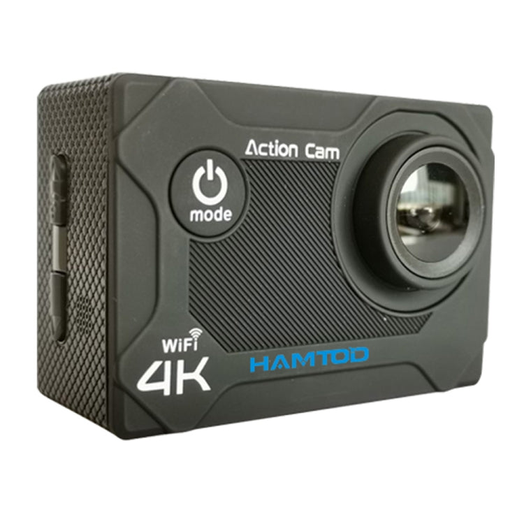 HAMTOD S9 UHD 4K WiFi Sport Camera with Waterproof Case, Generalplus 4247, 2.0 inch LCD Screen, 170 Degree Wide Angle Lens (Black)