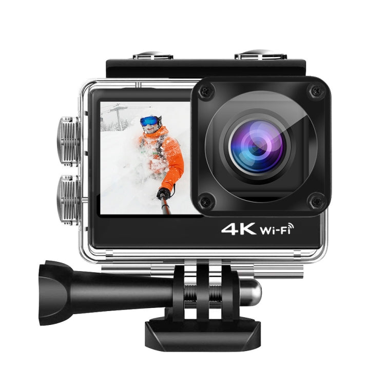 C1 Dual-Screen 4K WiFi Sport Action Camera with Waterproof Housing Case