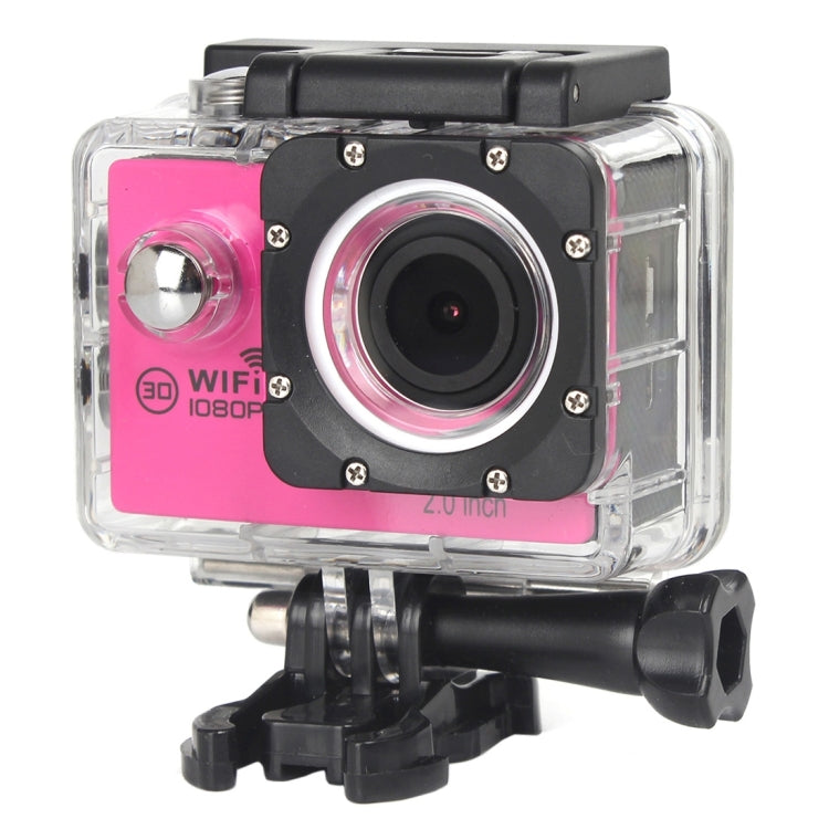 H16 1080P Portable WiFi Waterproof Sport Camera with Wide Angle Lens and LCD Screen