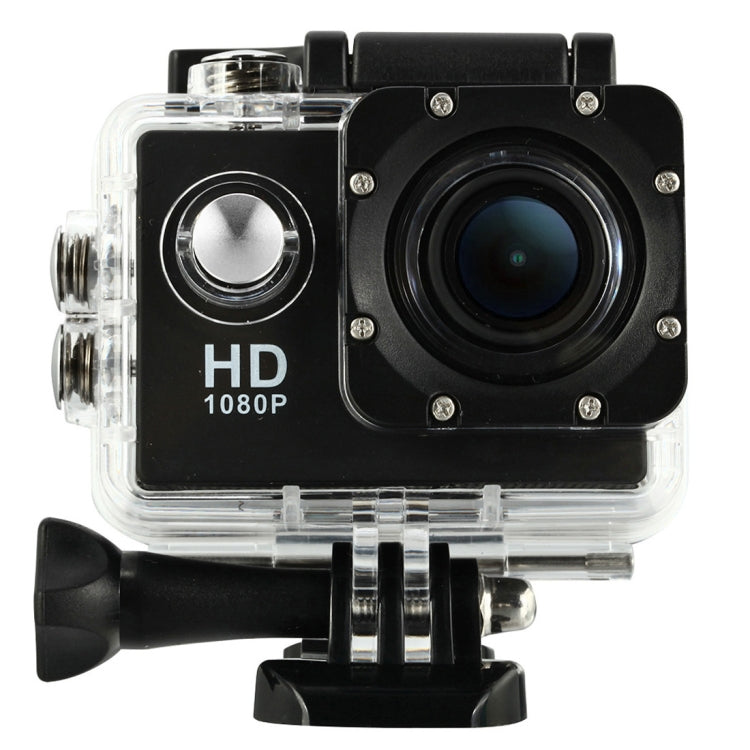 HAMTOD HF40 Sports Camera with 30m Waterproof Case, Generalplus 6624, 2.0 inch LCD Screen(Black)