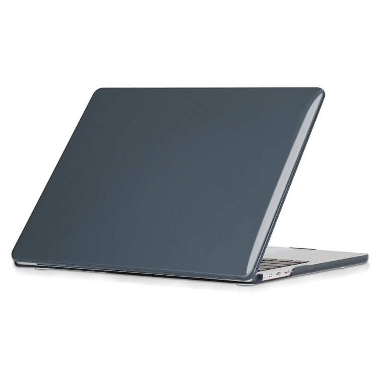ENKAY Crystal Laptop Protective Case for MacBook Air 13.6 2022 A2681 (Black)