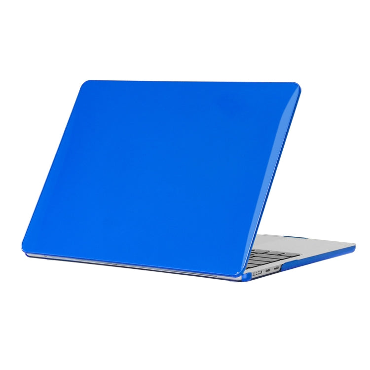 ENKAY Crystal Clear Hardshell Protective Case for MacBook Air 13.6 2022 (Dark Blue)