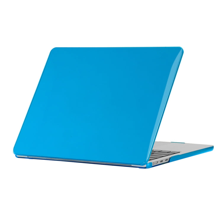 ENKAY Crystal Hardshell Case for MacBook Air 13.6 2022 (Baby Blue)