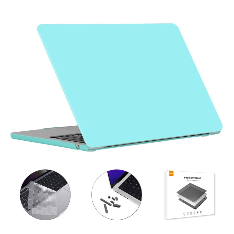 Matte Laptop Case for MacBook Air 13.6 2022 A2681 EU Version - Light Blue