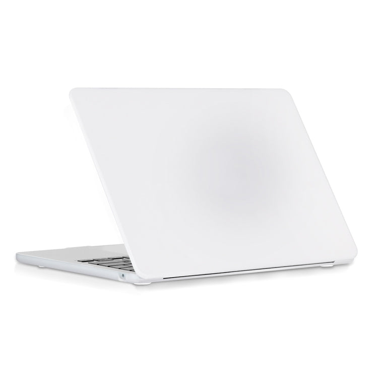 ENKAY Matte Laptop Protective Case for MacBook Air 13.6 2022 - White