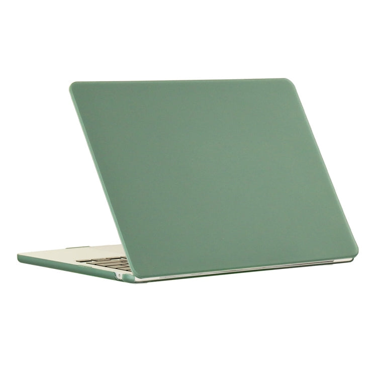 Dark Green Matte Laptop Protective Case for MacBook Air 13.6 2022 A2681