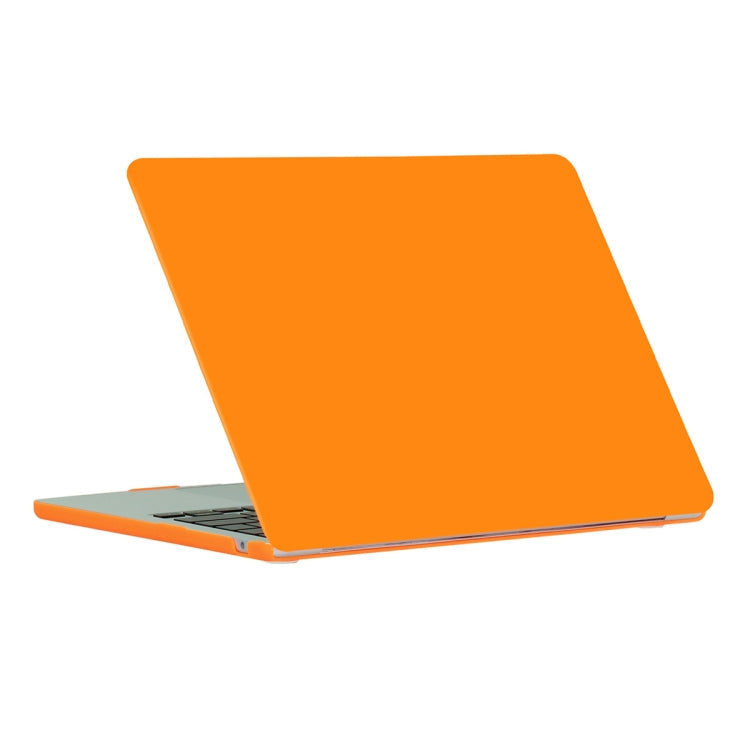 ENKAY Matte Laptop Protective Case for MacBook Air 13.6 2022 - Orange