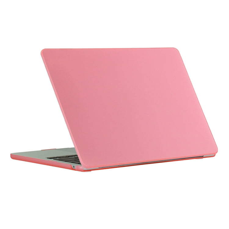 ENKAY Matte Pink Laptop Protective Case for MacBook Air 13.6 2022 A2681