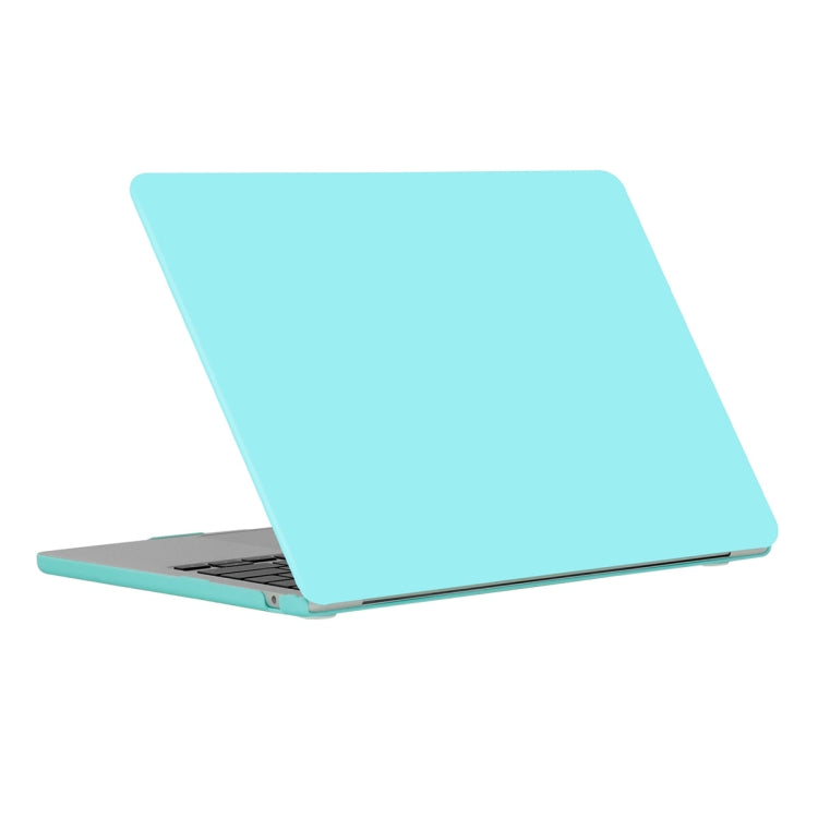 ENKAY Matte Laptop Protective Case for MacBook Air 13.6 2022 A2681 - Light Cyan