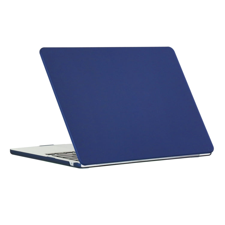 ENKAY Matte Peony Blue Laptop Protective Case for MacBook Air 13.6 2022 A2681