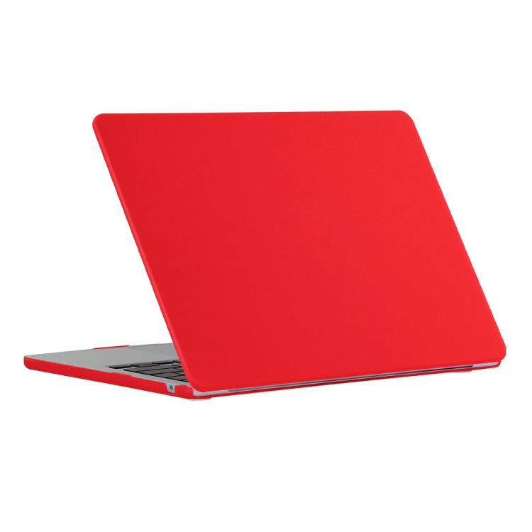 ENKAY Matte Red Laptop Protective Case for MacBook Air 13.6 2022 A2681