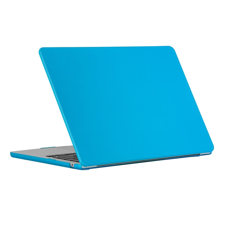 ENKAY Matte Laptop Protective Case for MacBook Air 13.6 2022 A2681 (Baby Blue)