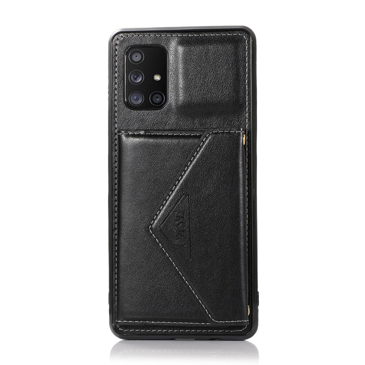 Multi-functional Cross-body Card Bag Case for Samsung Galaxy S20 FE (Black)