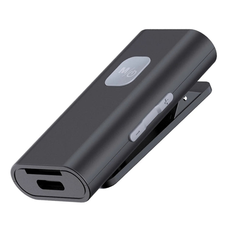 Bluetooth 5.0 Lavalier Audio Receiver with TF Card Support