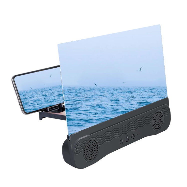 Mobile Phone Screen Magnifier with Bluetooth Speaker and Eye Protection