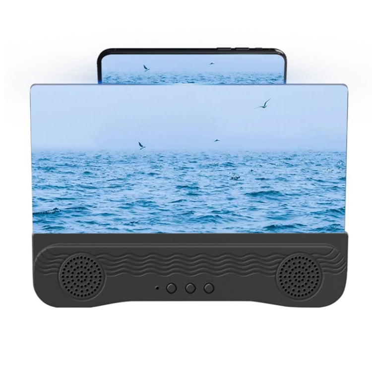 Mobile Phone Screen Magnifier with Bluetooth Speaker and Eye Protection