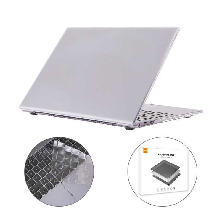 ENKAY Crystal Protective Case for Huawei MateBook X Pro US Version 2 in 1 with TPU Keyboard Film