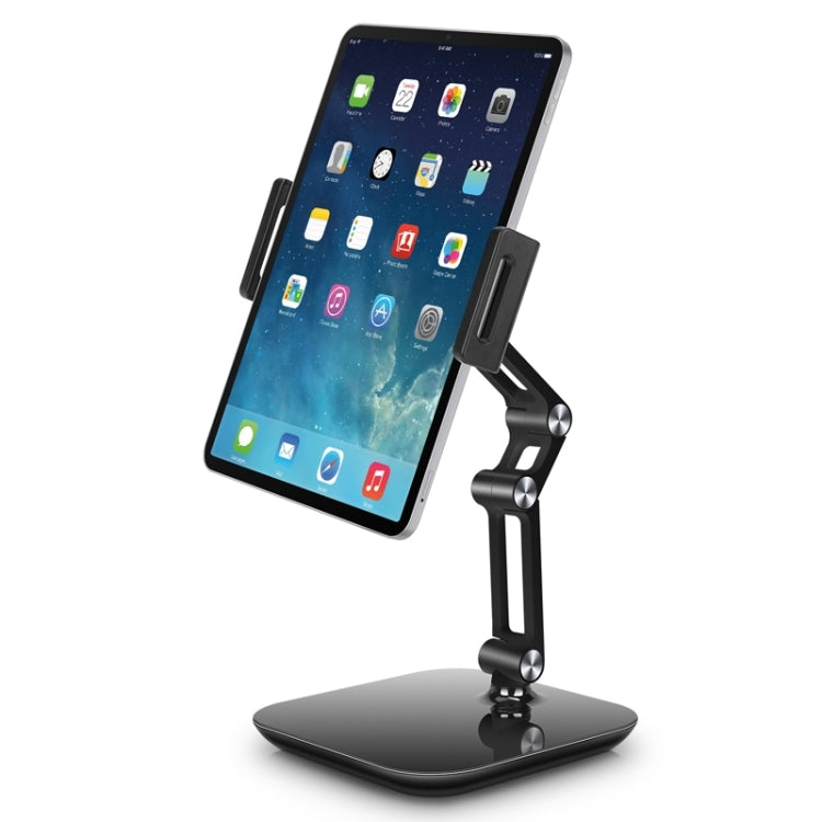 Aluminum Alloy Foldable Adjustable Tablet Desk Stand for iPad, Huawei, Apple