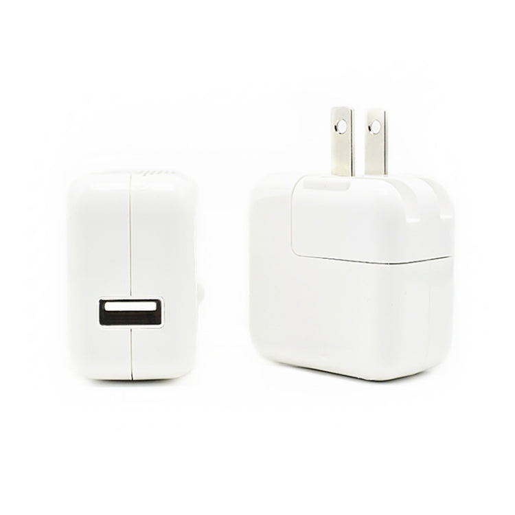 12W USB Port Travel Charger for Apple Devices with US Plug