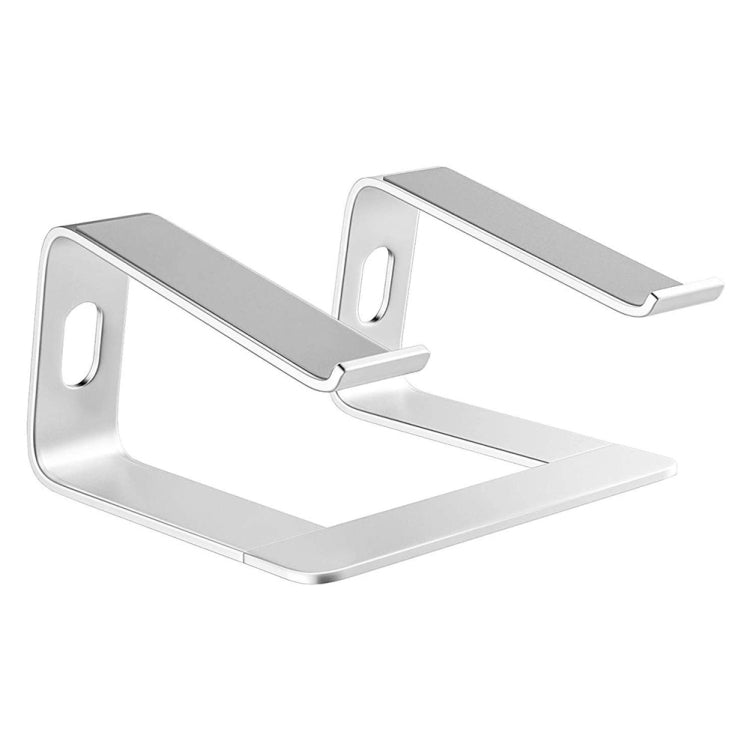 Adjustable Aluminum Alloy Laptop Stand with Cooling and Magnifying Functions