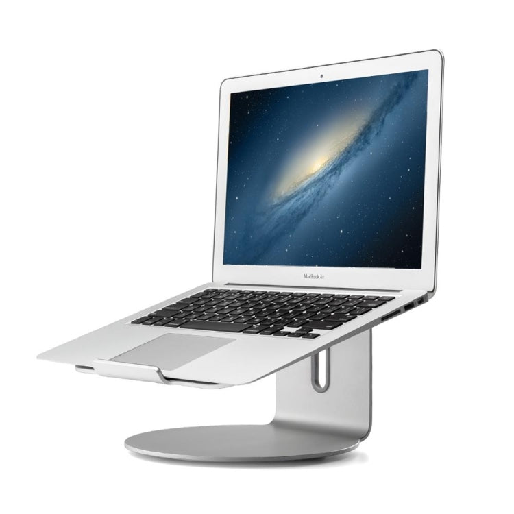 Aluminum Alloy Laptop Stand with 360° Rotation and Heat Dissipation