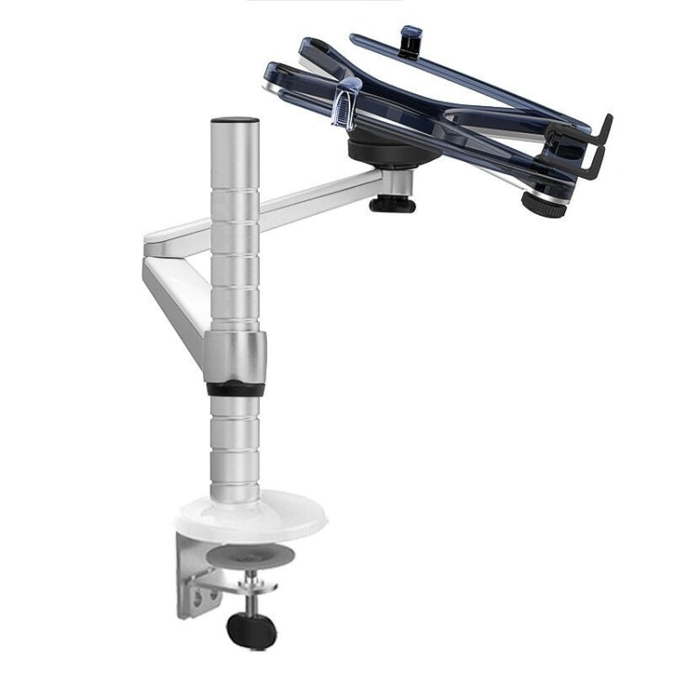 Adjustable Aluminum Alloy Laptop and Tablet Stand with 360 Degrees Rotation Arm