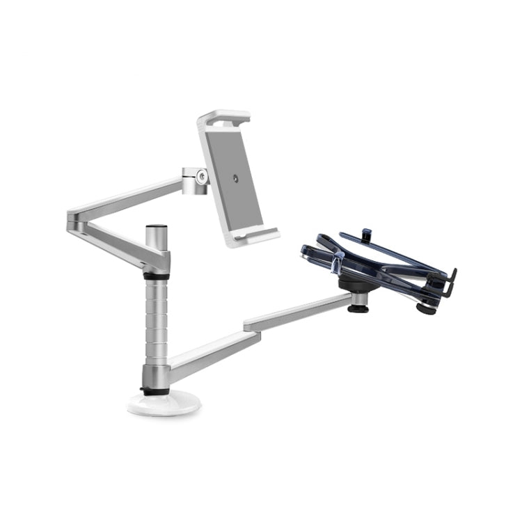 Adjustable Laptop and Tablet Stand with Rotating Feature for 10-16 Inch Notebooks and 4.7-12.9 Inch Tablet PCs