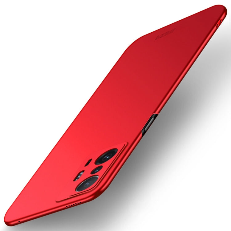 Red MOFI Ultra-thin Hard Phone Case for Xiaomi Mi 11T / 11T Pro