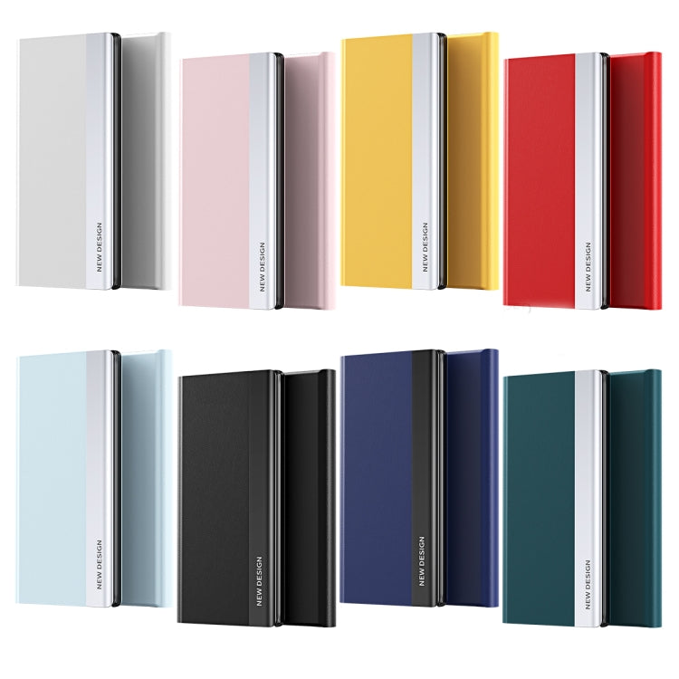 Green Electroplated Magnetic Leather Flip Case for Samsung Galaxy S22 Ultra 5G with Stand