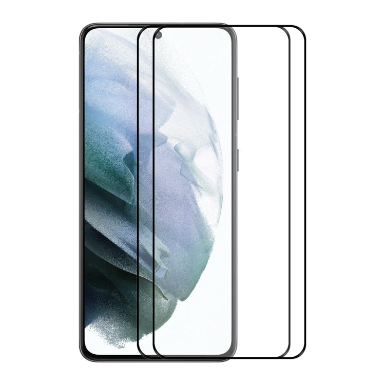 ENKAY Ultra-thin 0.2mm Full Glue Coverage Tempered Glass Protector for Samsung Galaxy S22 5G
