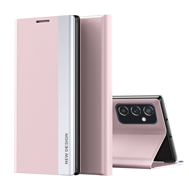 Pink Magnetic Flip Leather Case for Samsung Galaxy A33 5G