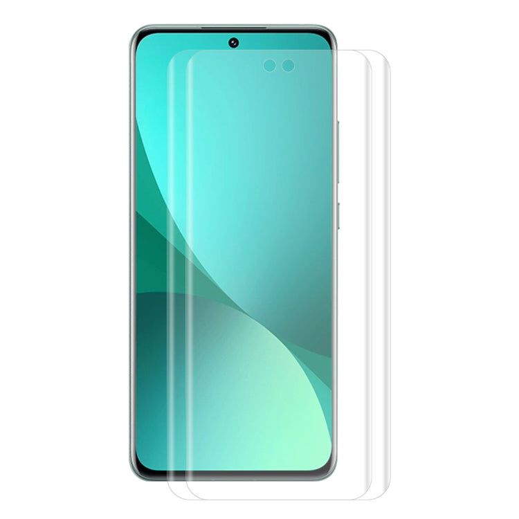 2-Pack ENKAY 3D Curved Edge PET Soft Full Film for Xiaomi 12 Pro / 12S Pro