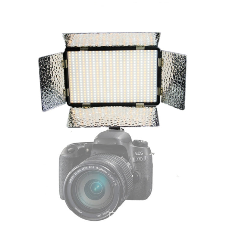 Handheld Dual Color LED Fill Light with Adjustable Brightness and Universal Compatibility