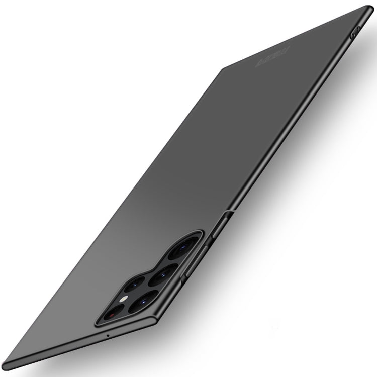 MOFI Frosted PC Ultra-thin Hard Case for Samsung Galaxy S22 Ultra 5G - Black