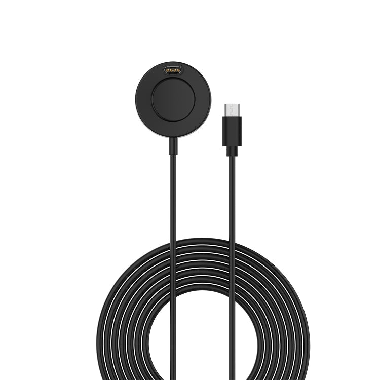Garmin Instinct 2S Type-C/USB-C Watch Charger with Data Function (Black)