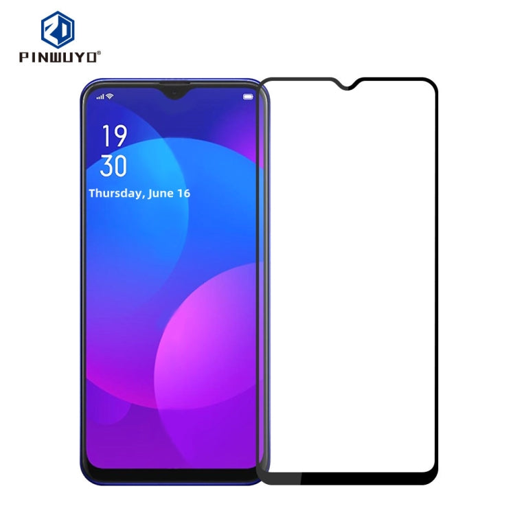 OPPO A77 5G PINWUYO Full Screen Tempered Glass Film - Black