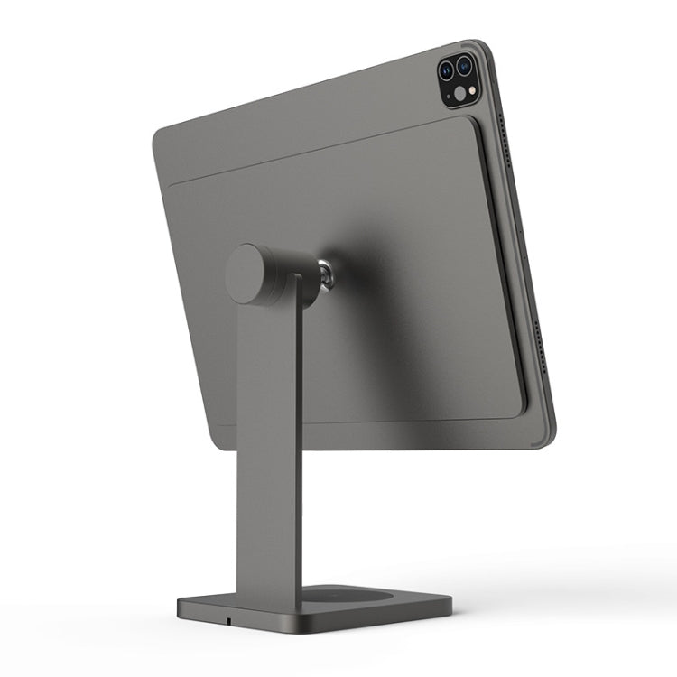 Wireless Folding Magnetic Tablet Desktop Bracket with 15W Wireless Charging