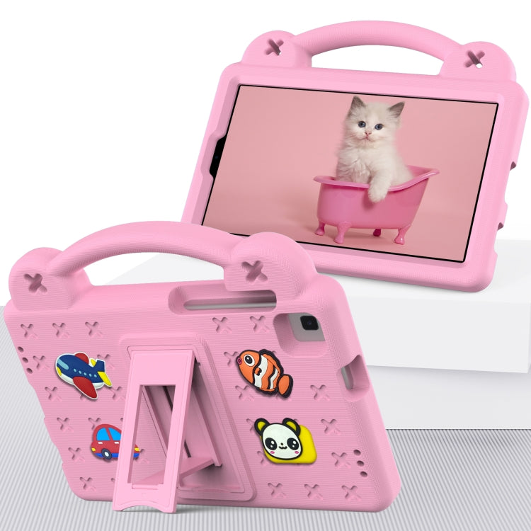 Samsung Galaxy Tab A7 Lite 8.7 2021 T220/T225 Pink Kids Handle Kickstand Tablet Case