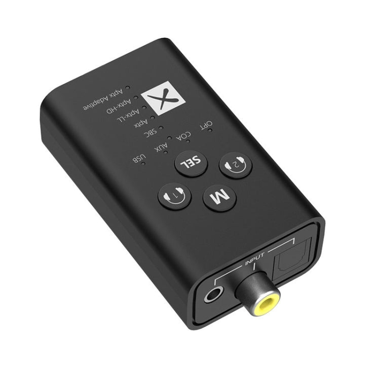 Advanced T9 Bluetooth Audio Transmitter with Low Latency 5.2 and Multiple Connectivity Options