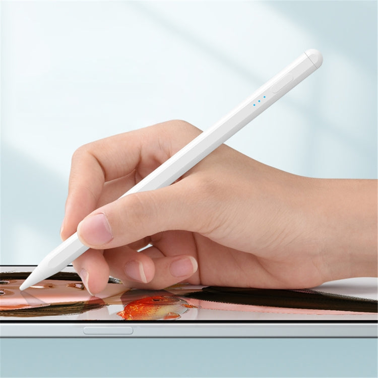 Universal Capacitive Stylus for iPad Mini6/Mini5/Air3 10.5/Pro 11/Air4 10.9/ 10.2 /Pro  12.9 (White)