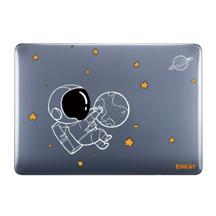 ENKAY Hat-Prince Spaceman Pattern Protective Crystal Case Cover for MacBook Air 13.6 inch