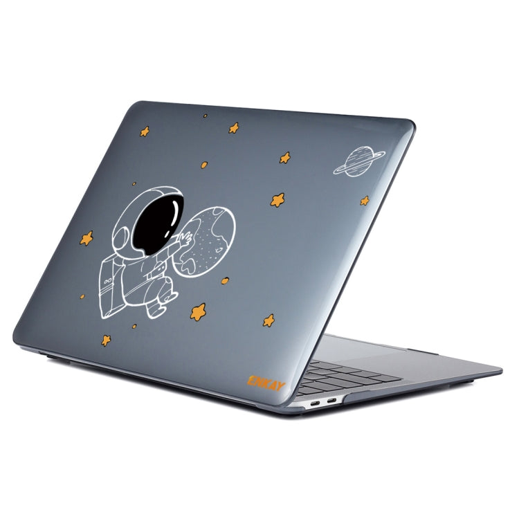 ENKAY Hat-Prince Spaceman Pattern Protective Crystal Case Cover for MacBook Air 13.6 inch