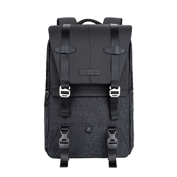 K&F CONCEPT KF13.087AV1 Photography Backpack with Large Capacity and Rain Cover (Black)
