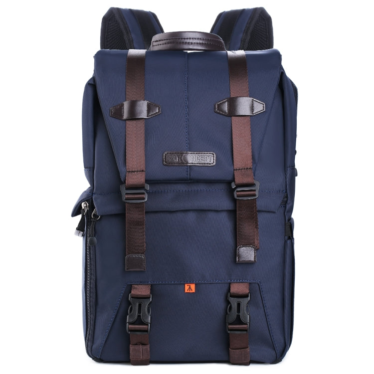 K&F CONCEPT KF13.087 Multifunctional Dual-layer Waterproof Shockproof Camera Backpack Tripod Bag for Travel